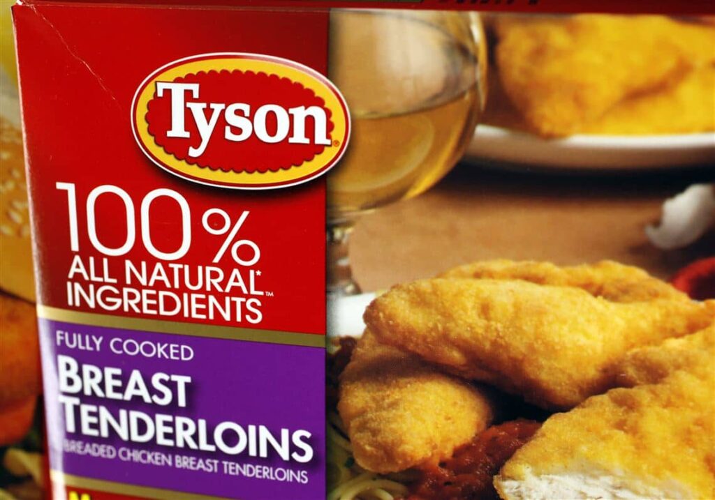 Tyson Chicken Packaging - is it halal?